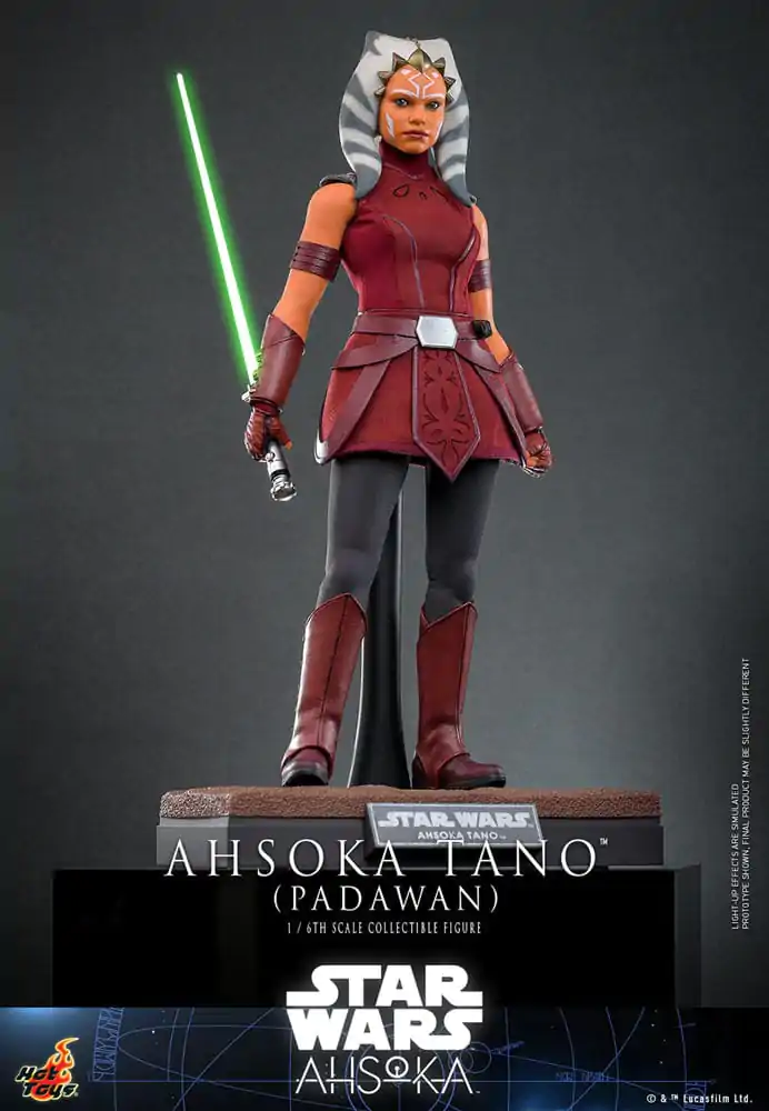 Star Wars: Ahsoka 1/6 Ahsoka Tano (Padawan) akciófigura 27 cm termékfotó