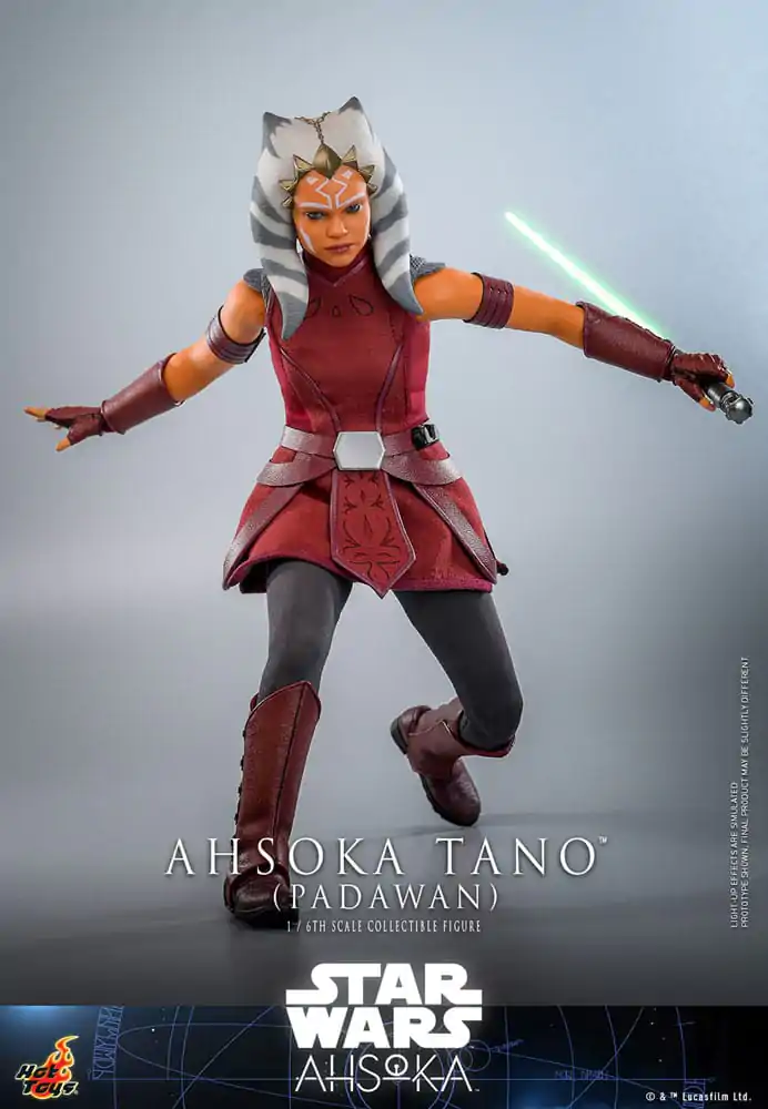 Star Wars: Ahsoka 1/6 Ahsoka Tano (Padawan) akciófigura 27 cm termékfotó