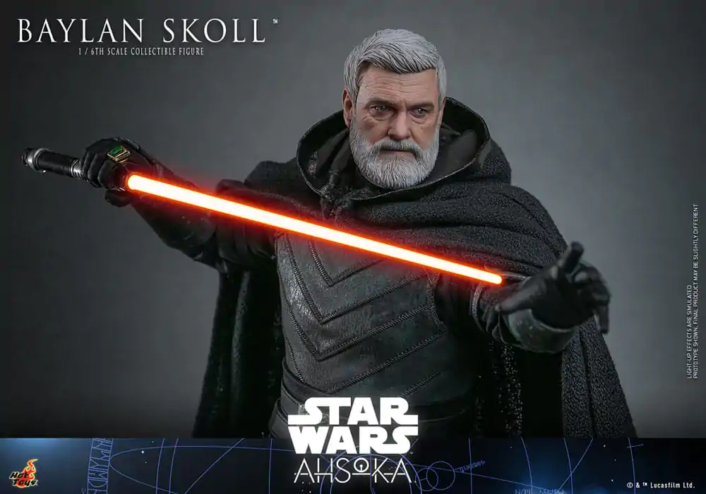 Star Wars: Ahsoka 1/6 Baylan Skoll akciófigura 32 cm termékfotó