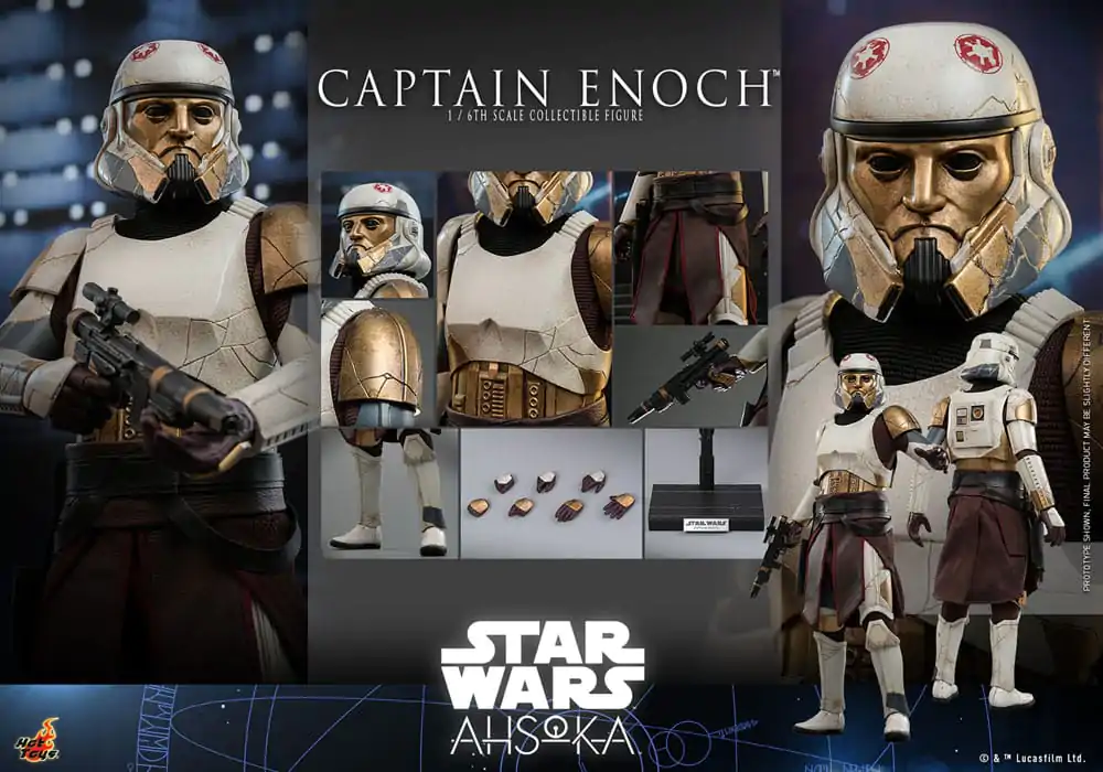 Star Wars: Ahsoka 1/6 Captain Enoch akciófigura 30 cm termékfotó