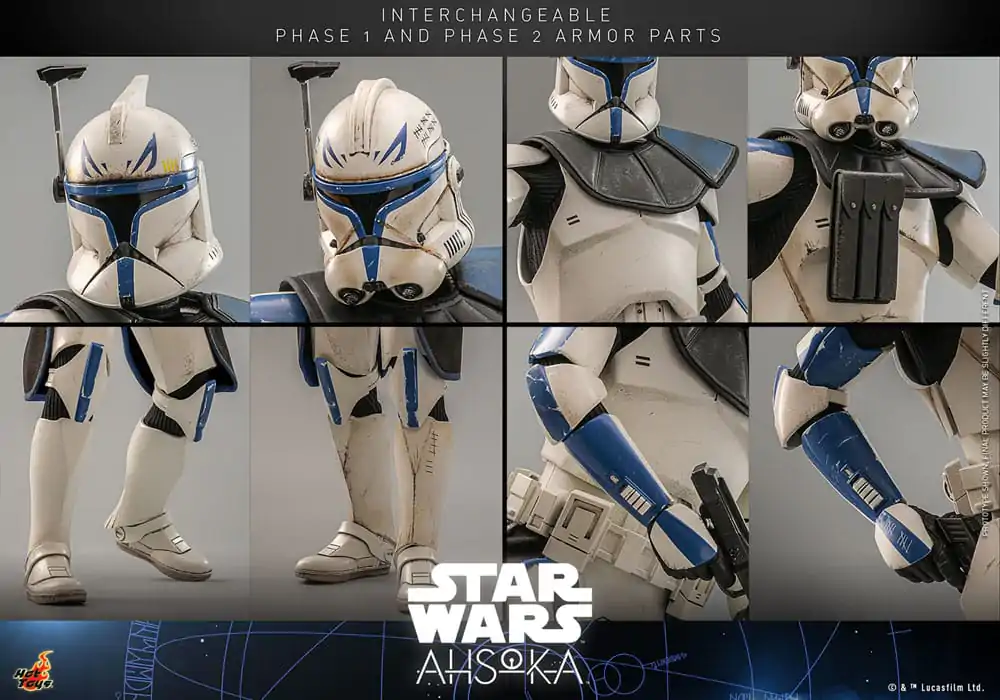Star Wars: Ahsoka 1/6 Captain Rex akciófigura 30 cm termékfotó