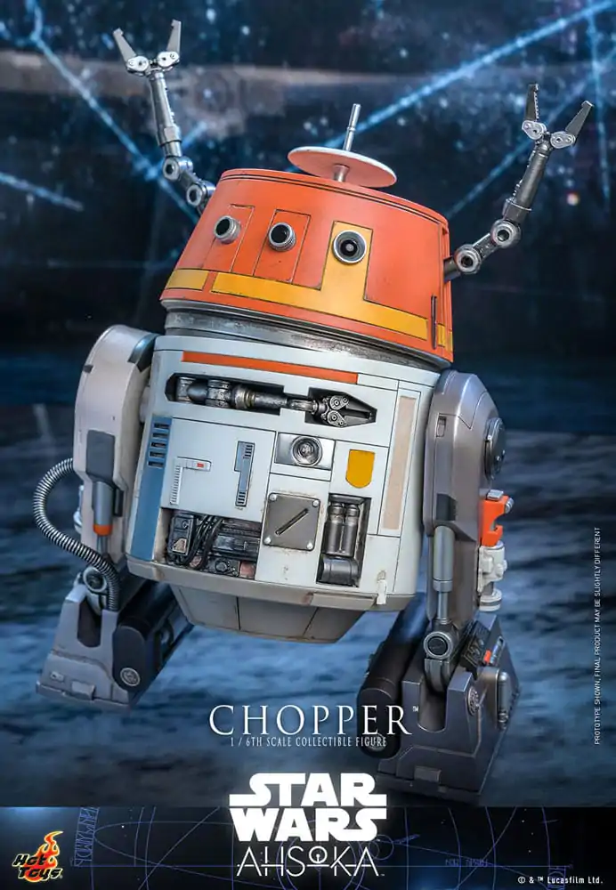 Star Wars: Ahsoka 1/6 Chopper akciófigura 18 cm termékfotó