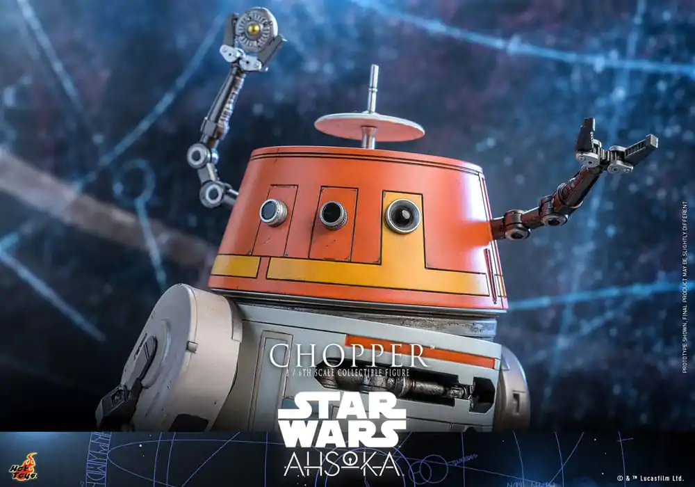 Star Wars: Ahsoka 1/6 Chopper akciófigura 18 cm termékfotó