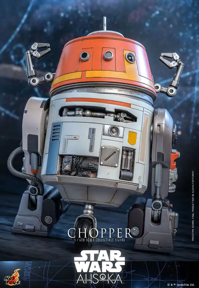 Star Wars: Ahsoka 1/6 Chopper akciófigura 18 cm termékfotó