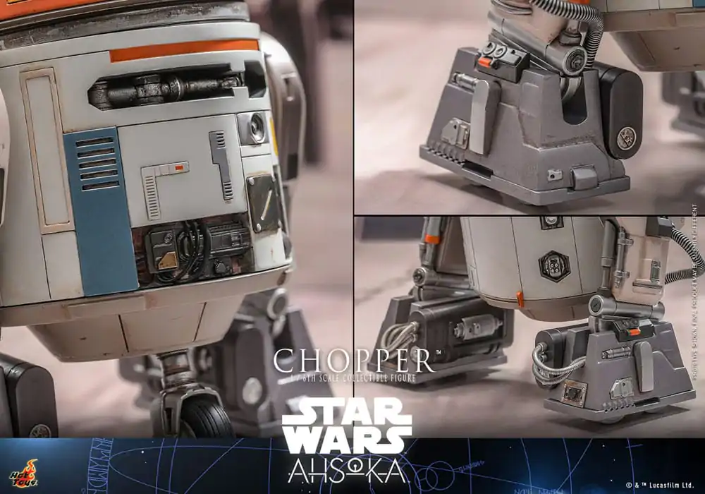 Star Wars: Ahsoka 1/6 Chopper akciófigura 18 cm termékfotó