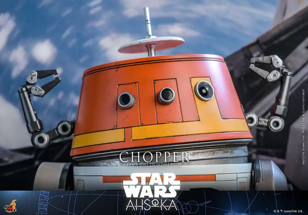 Star Wars: Ahsoka 1/6 Chopper akciófigura 18 cm termékfotó