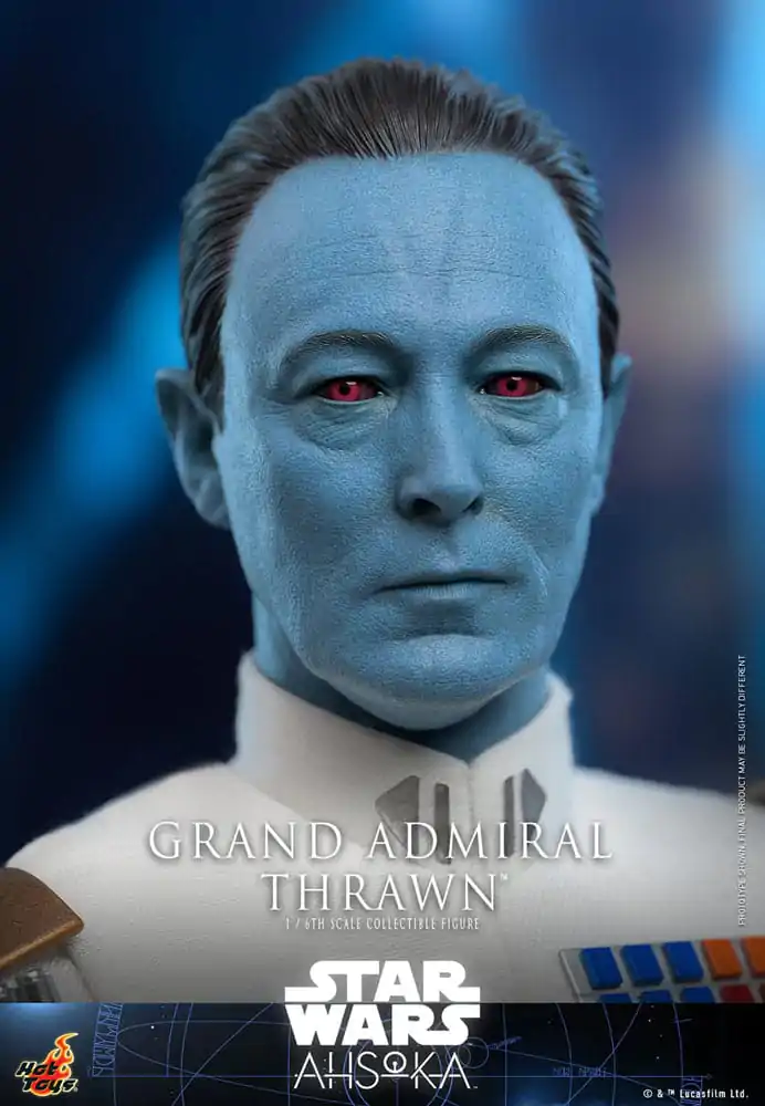 Star Wars: Ahsoka 1/6 Grand Admiral Thrawn akciófigura 32 cm termékfotó
