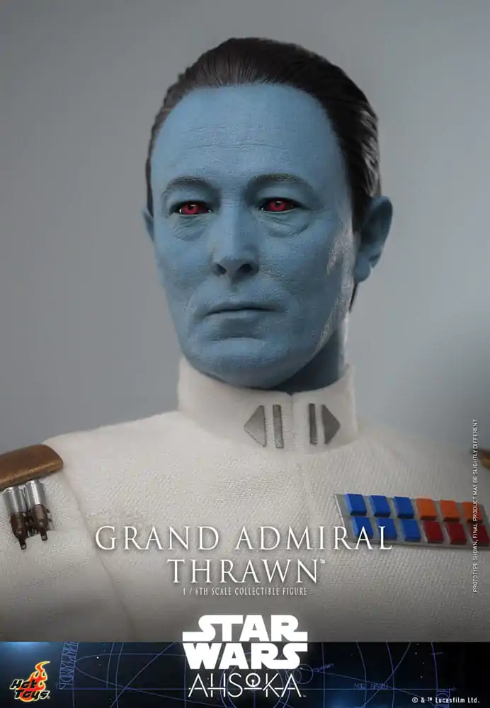 Star Wars: Ahsoka 1/6 Grand Admiral Thrawn akciófigura 32 cm termékfotó
