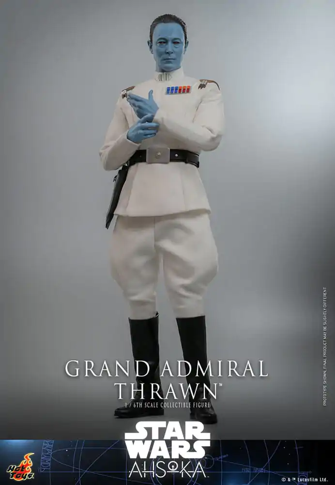 Star Wars: Ahsoka 1/6 Grand Admiral Thrawn akciófigura 32 cm termékfotó