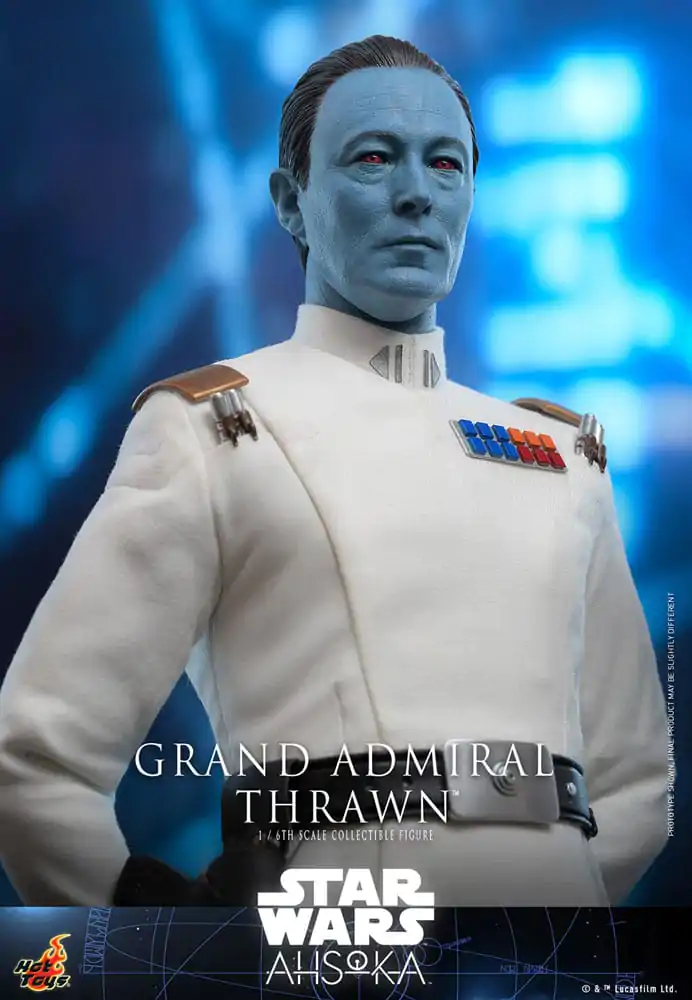 Star Wars: Ahsoka 1/6 Grand Admiral Thrawn akciófigura 32 cm termékfotó