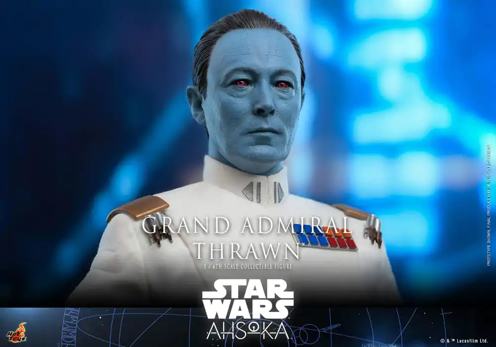 Star Wars: Ahsoka 1/6 Grand Admiral Thrawn akciófigura 32 cm termékfotó