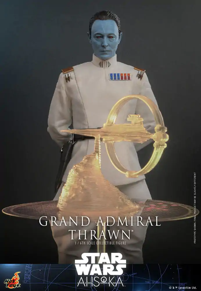 Star Wars: Ahsoka 1/6 Grand Admiral Thrawn akciófigura 32 cm termékfotó