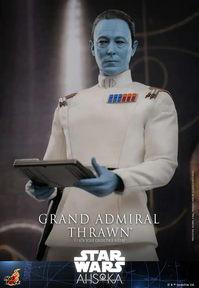 Star Wars: Ahsoka 1/6 Grand Admiral Thrawn akciófigura 32 cm termékfotó