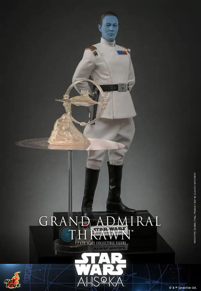 Star Wars: Ahsoka 1/6 Grand Admiral Thrawn akciófigura 32 cm termékfotó