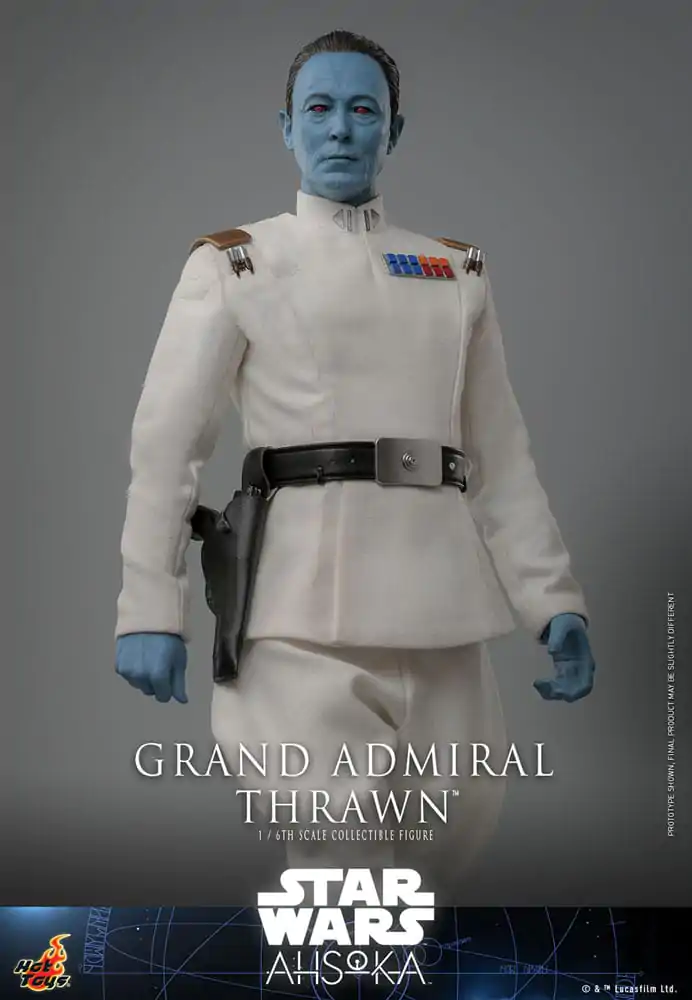 Star Wars: Ahsoka 1/6 Grand Admiral Thrawn akciófigura 32 cm termékfotó