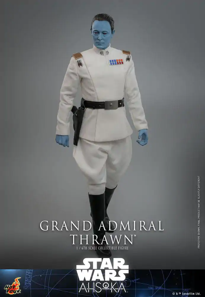 Star Wars: Ahsoka 1/6 Grand Admiral Thrawn akciófigura 32 cm termékfotó