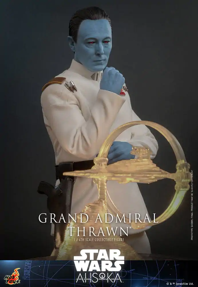 Star Wars: Ahsoka 1/6 Grand Admiral Thrawn akciófigura 32 cm termékfotó