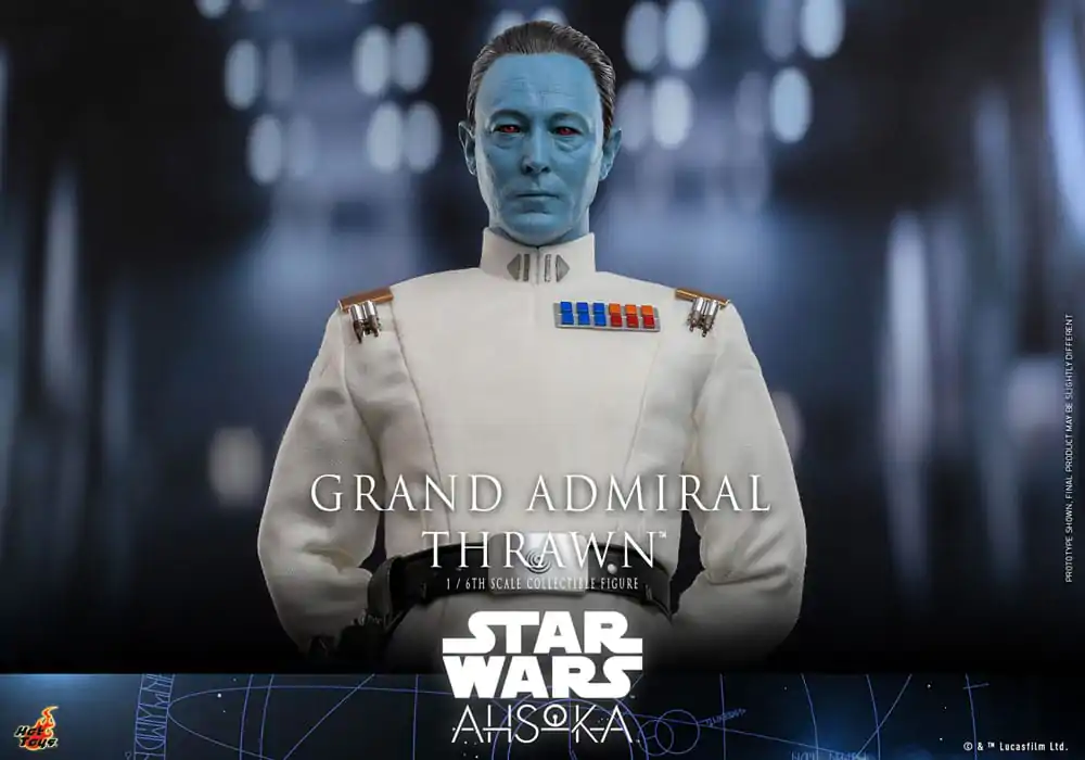 Star Wars: Ahsoka 1/6 Grand Admiral Thrawn akciófigura 32 cm termékfotó