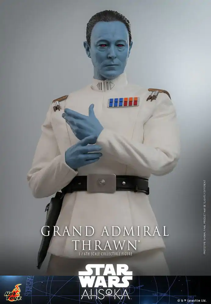 Star Wars: Ahsoka 1/6 Grand Admiral Thrawn akciófigura 32 cm termékfotó