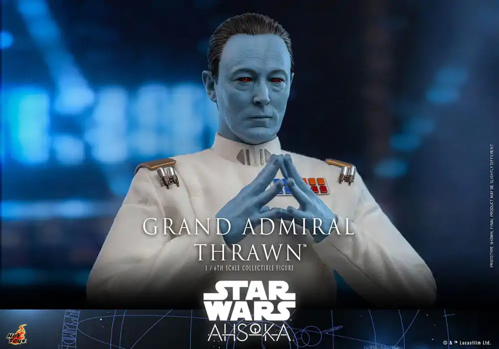 Star Wars: Ahsoka 1/6 Grand Admiral Thrawn akciófigura 32 cm termékfotó