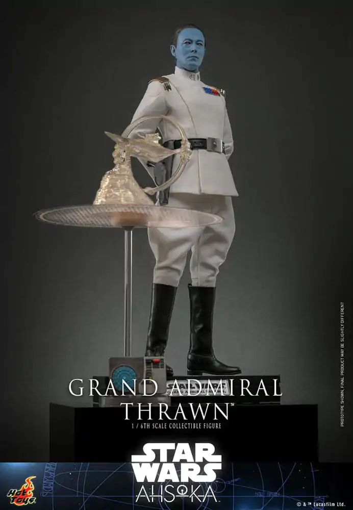 Star Wars: Ahsoka 1/6 Grand Admiral Thrawn akciófigura 32 cm termékfotó