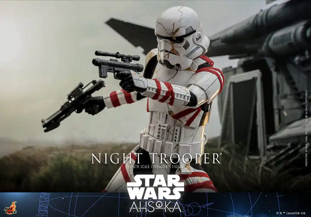 Star Wars: Ahsoka 1/6 Night Trooper akciófigura 31 cm termékfotó