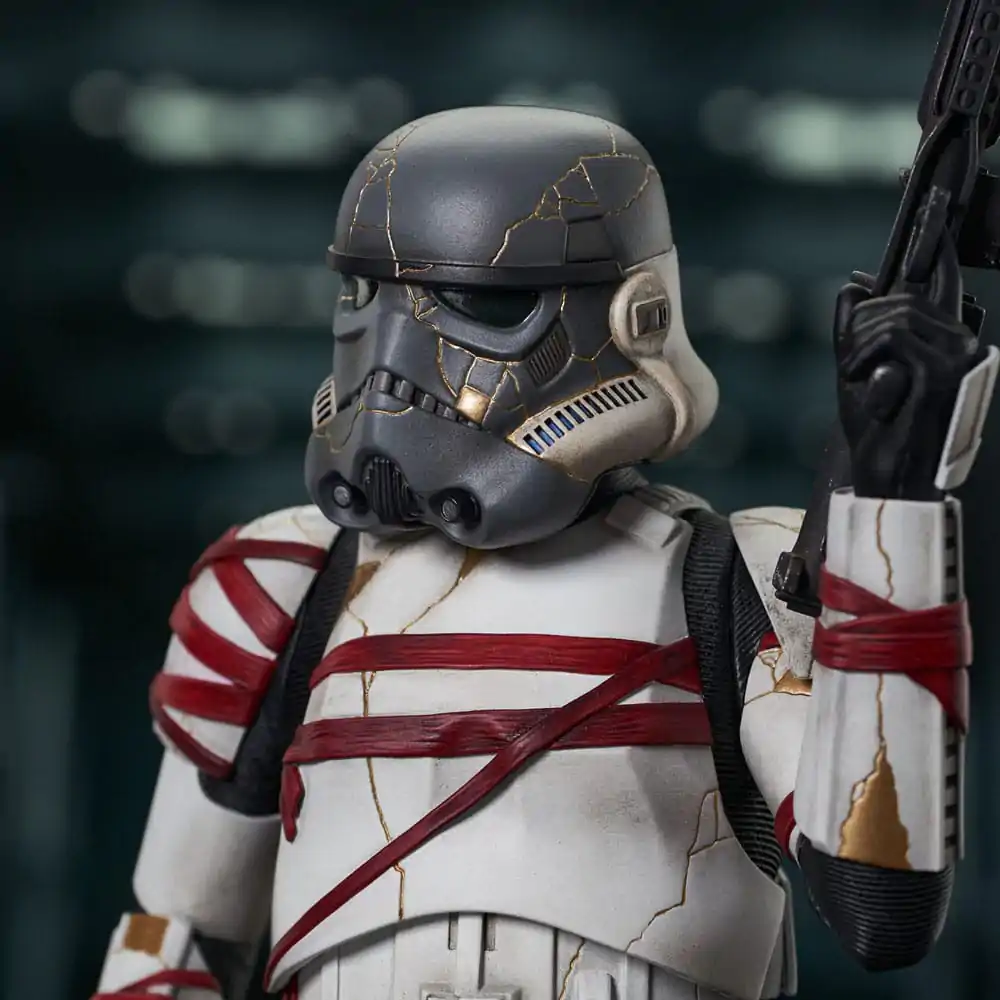 Star Wars: Ahsoka 1/6 Night Trooper mellszobor figura 15 cm termékfotó