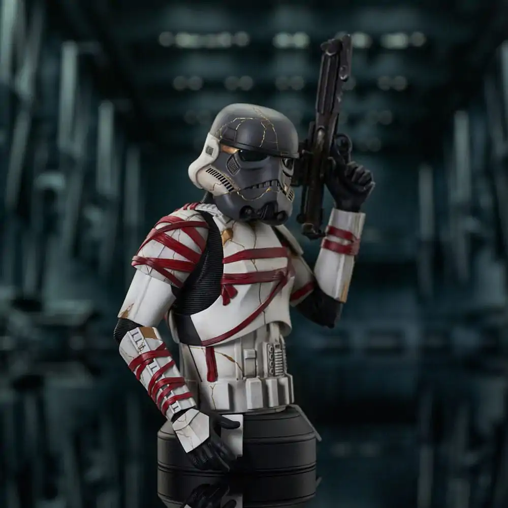 Star Wars: Ahsoka 1/6 Night Trooper mellszobor figura 15 cm termékfotó