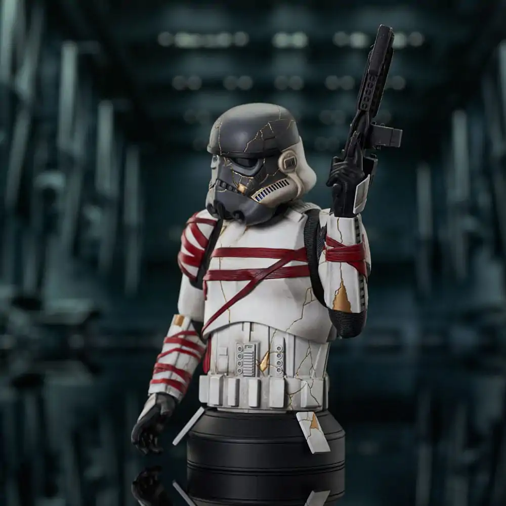 Star Wars: Ahsoka 1/6 Night Trooper mellszobor figura 15 cm termékfotó
