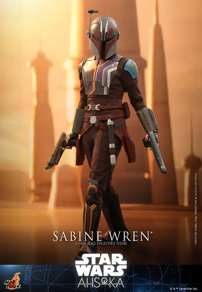 Star Wars: Ahsoka 1/6 Sabine Wren akciófigura 28 cm termékfotó