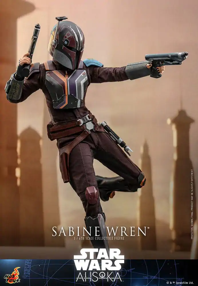 Star Wars: Ahsoka 1/6 Sabine Wren akciófigura 28 cm termékfotó