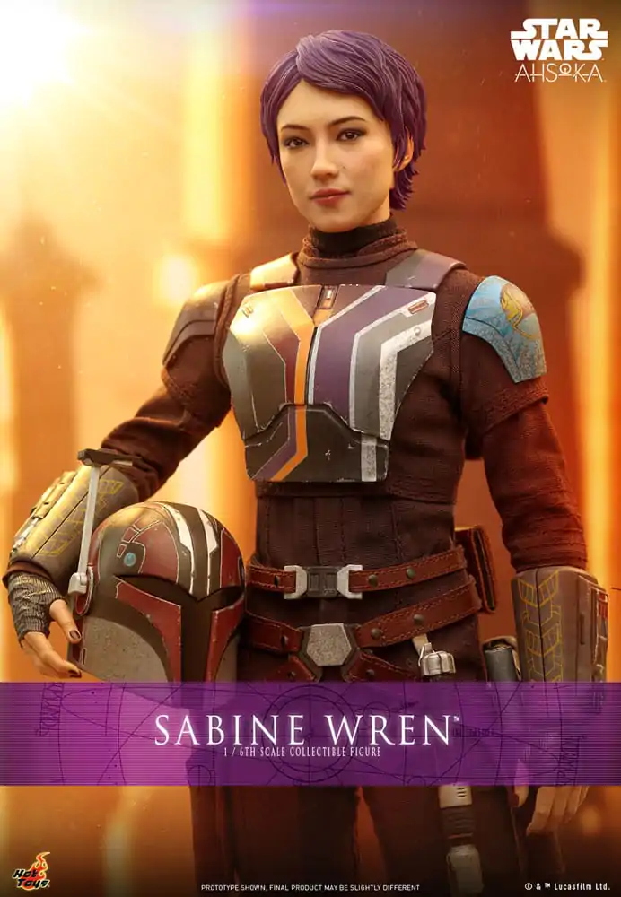 Star Wars: Ahsoka 1/6 Sabine Wren akciófigura 28 cm termékfotó