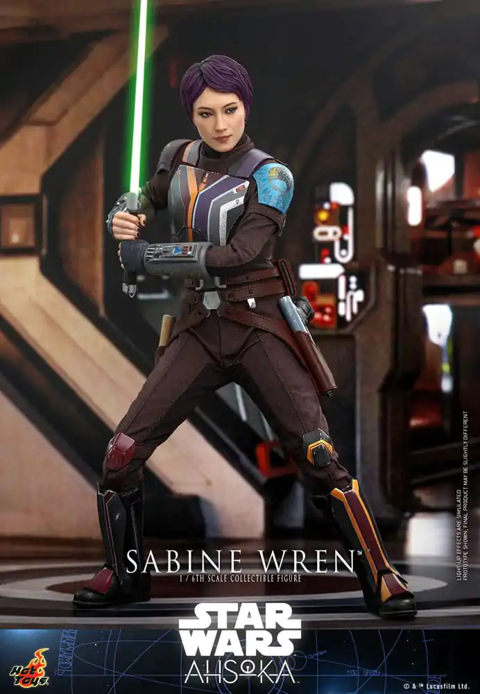Star Wars: Ahsoka 1/6 Sabine Wren akciófigura 28 cm termékfotó
