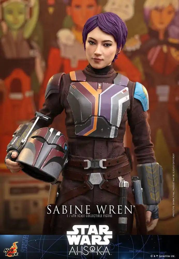 Star Wars: Ahsoka 1/6 Sabine Wren akciófigura 28 cm termékfotó