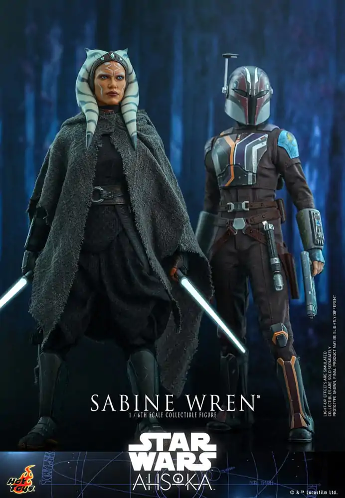 Star Wars: Ahsoka 1/6 Sabine Wren akciófigura 28 cm termékfotó