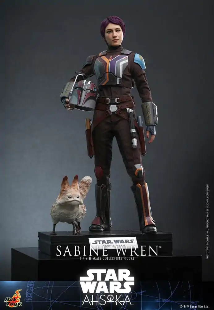 Star Wars: Ahsoka 1/6 Sabine Wren akciófigura 28 cm termékfotó