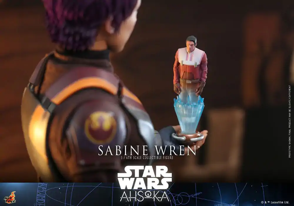 Star Wars: Ahsoka 1/6 Sabine Wren akciófigura 28 cm termékfotó