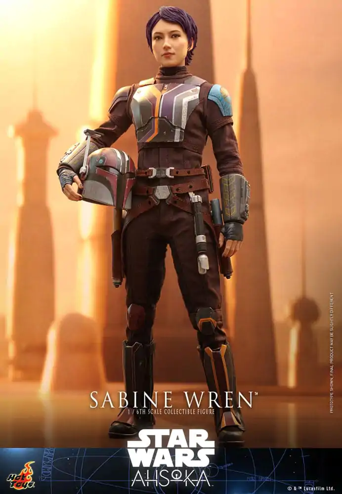 Star Wars: Ahsoka 1/6 Sabine Wren akciófigura 28 cm termékfotó