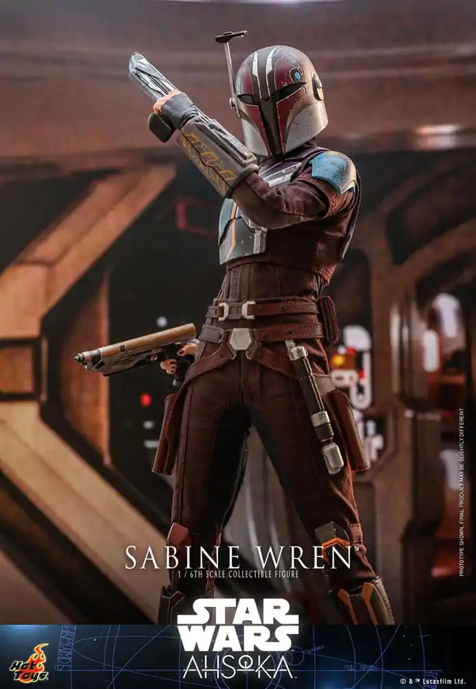 Star Wars: Ahsoka 1/6 Sabine Wren akciófigura 28 cm termékfotó