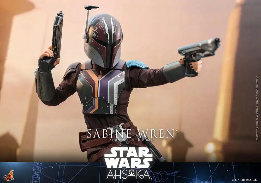 Star Wars: Ahsoka 1/6 Sabine Wren akciófigura 28 cm termékfotó