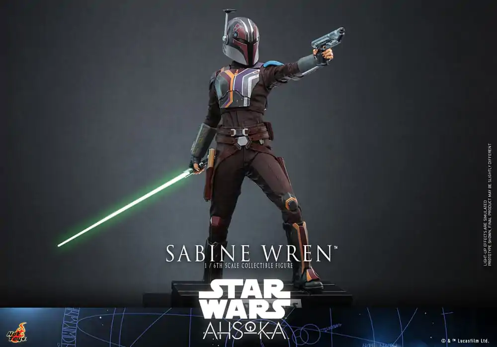 Star Wars: Ahsoka 1/6 Sabine Wren akciófigura 28 cm termékfotó