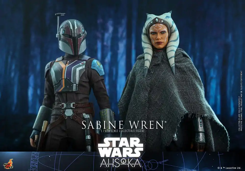 Star Wars: Ahsoka 1/6 Sabine Wren akciófigura 28 cm termékfotó
