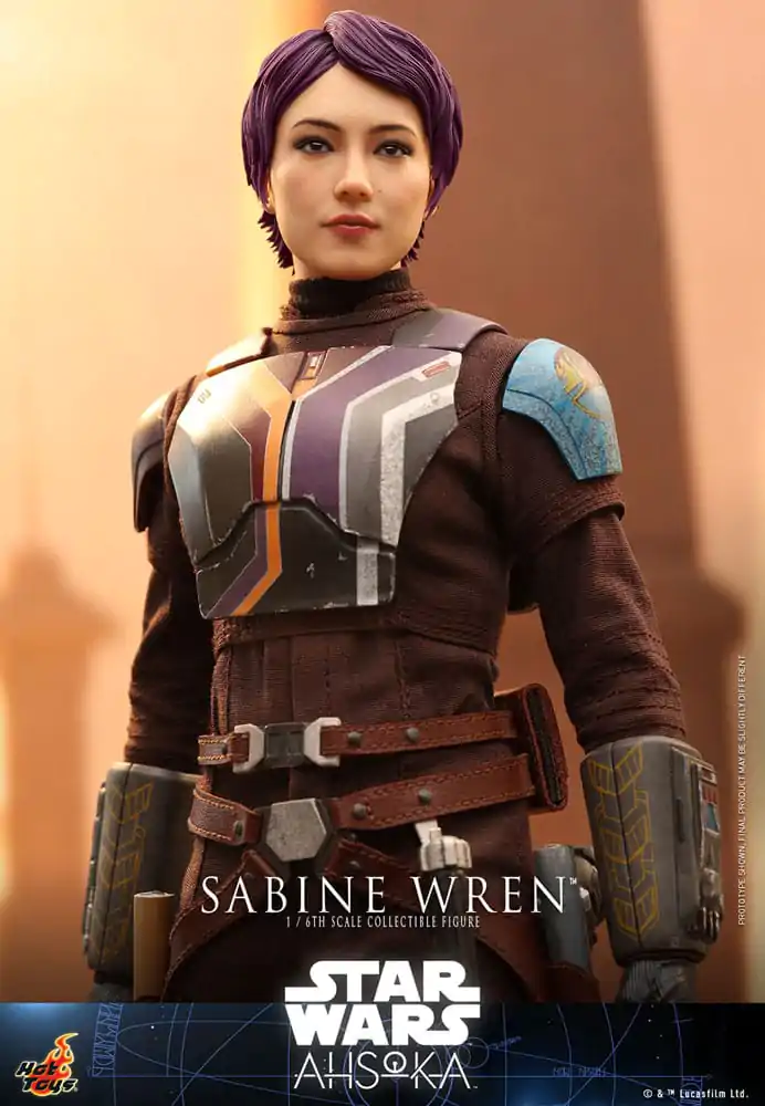 Star Wars: Ahsoka 1/6 Sabine Wren akciófigura 28 cm termékfotó