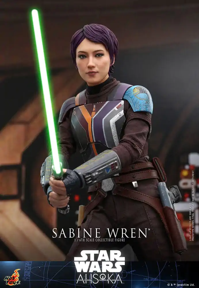 Star Wars: Ahsoka 1/6 Sabine Wren akciófigura 28 cm termékfotó