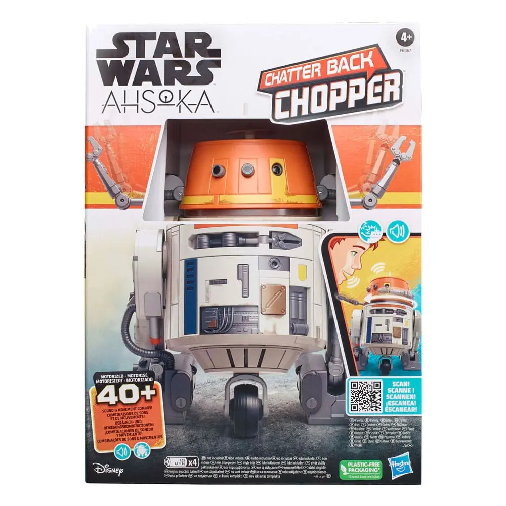 Star Wars: Ahsoka Animatronic Chatter Back Chopper elektromos figura 19 cm termékfotó