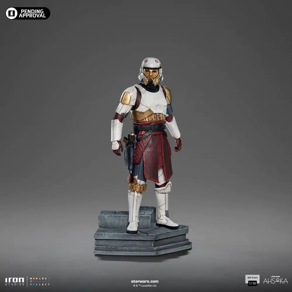 Star Wars Ahsoka Art Scale 1/10 Captain Enoch szobor figura 22 cm termékfotó