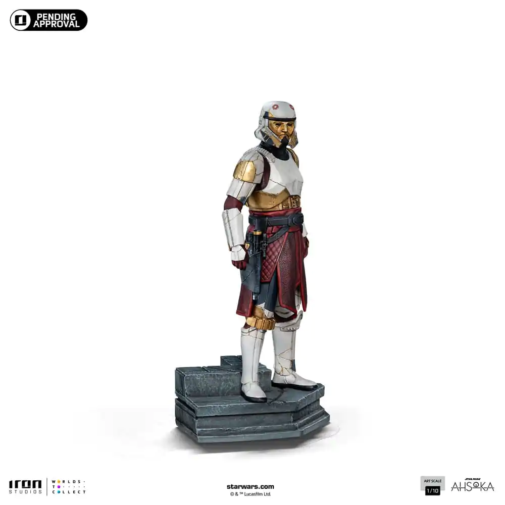 Star Wars Ahsoka Art Scale 1/10 Captain Enoch szobor figura 22 cm termékfotó