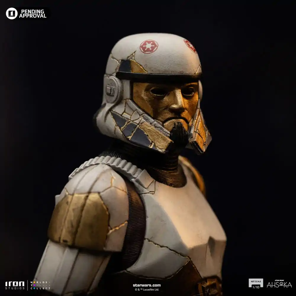 Star Wars Ahsoka Art Scale 1/10 Captain Enoch szobor figura 22 cm termékfotó