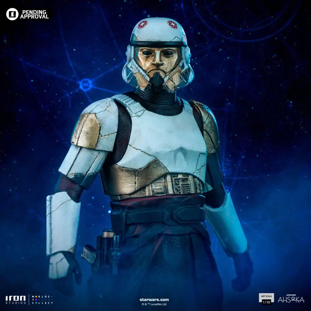 Star Wars Ahsoka Art Scale 1/10 Captain Enoch szobor figura 22 cm termékfotó