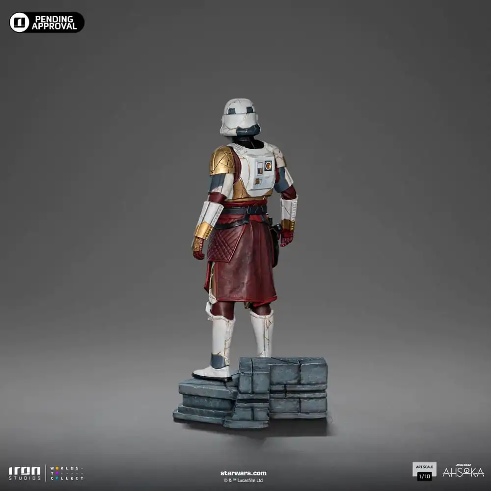Star Wars Ahsoka Art Scale 1/10 Captain Enoch szobor figura 22 cm termékfotó